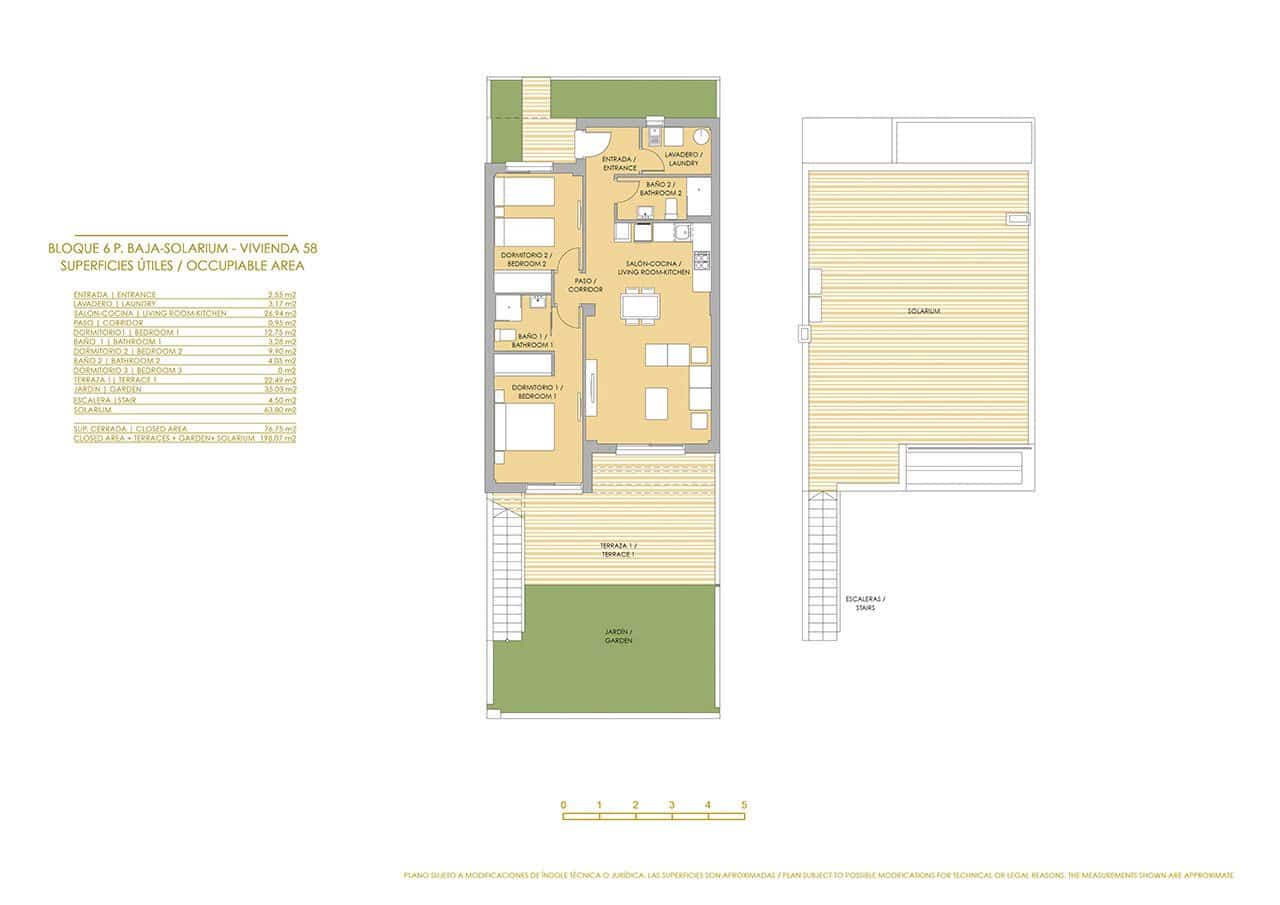 2 soverom Hus til salgs i Entre Naranjos med svømmebasseng garasje - € 309 900 (Ref: 8583180)