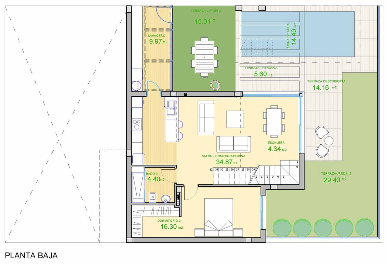 3 Zimmer Villa zu verkaufen in Polop mit Pool Garage - 625.000 € (Ref: 8611396)