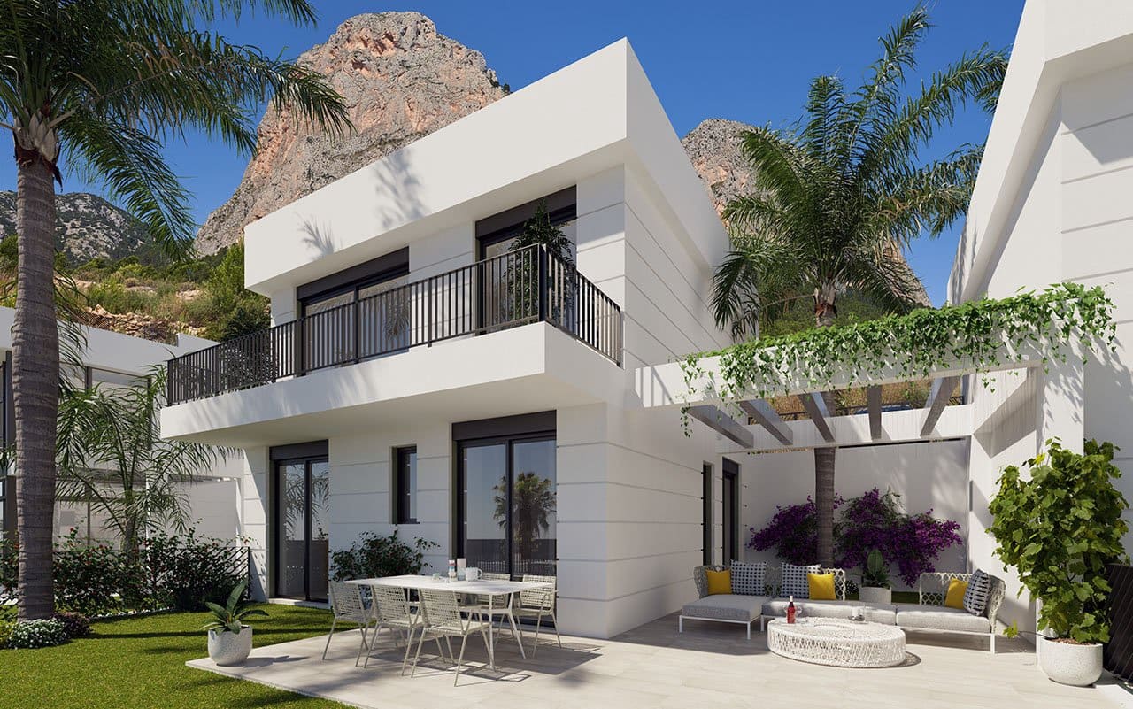 3 Zimmer Villa zu verkaufen in Polop mit Pool Garage - 625.000 € (Ref: 8611396)