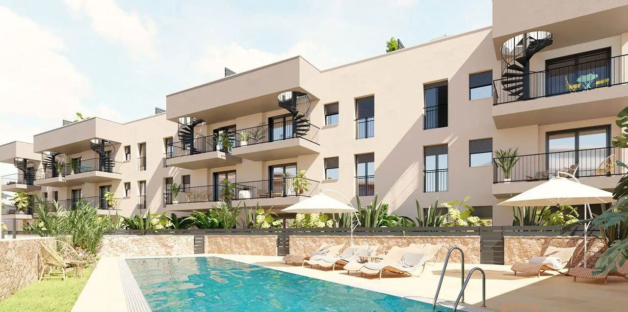 2 soveværelse Penthouse til salg i Portocristo / Port de Manacor med swimmingpool garage - € 413.000 (Ref: 8756574)