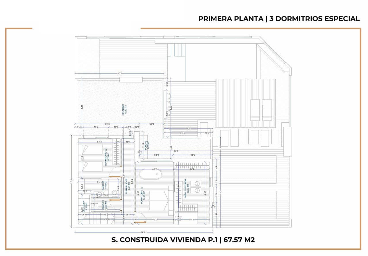 3 makuuhuone Huvila myytävänä paikassa Roldan mukana uima-altaan 
autotalli - 359 950 € (Ref: 8785798)