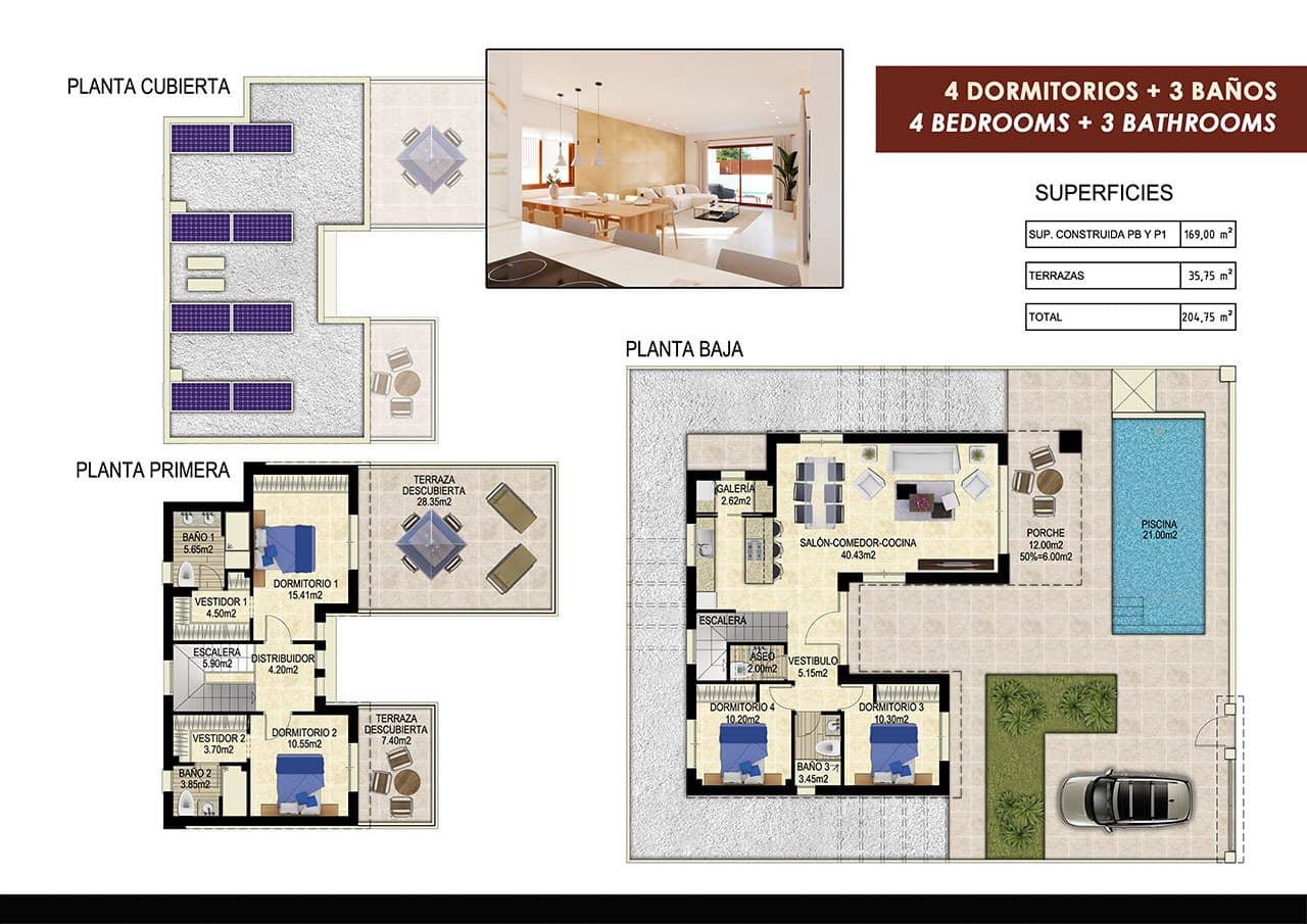 4 bedroom Villa for sale in Entre Naranjos with pool garage - € 649,000 (Ref: 8816301)