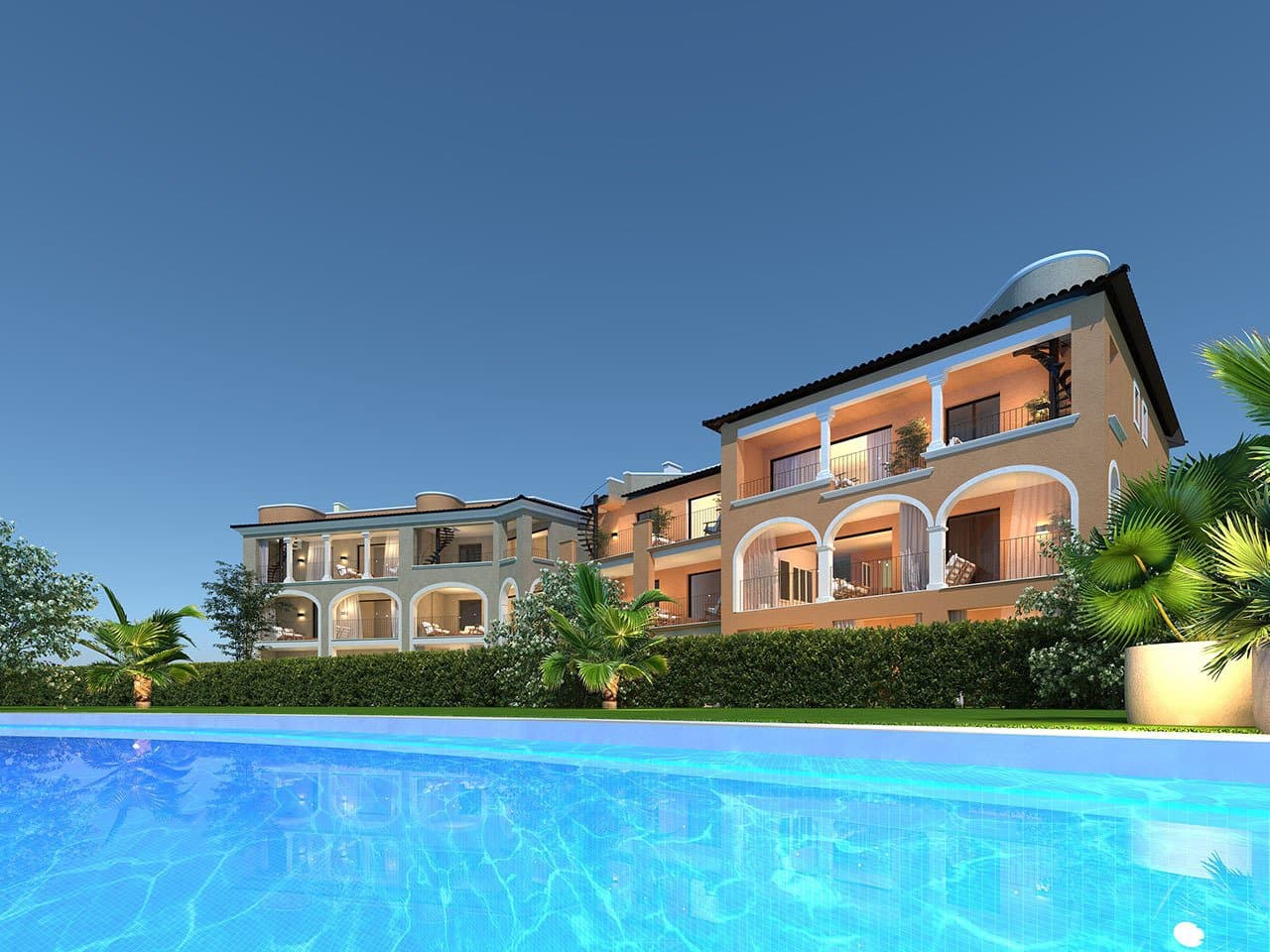 3 quarto Penthouse para venda em Portocolom com piscina garagem - 605 000 € (Ref: 8830516)