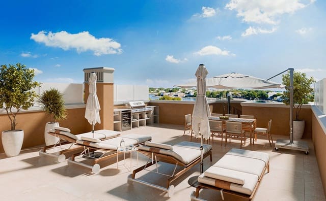 2 quarto Penthouse para venda em Portocolom, Felanitx com piscina garagem - 515 000 € (Ref: 8830517)