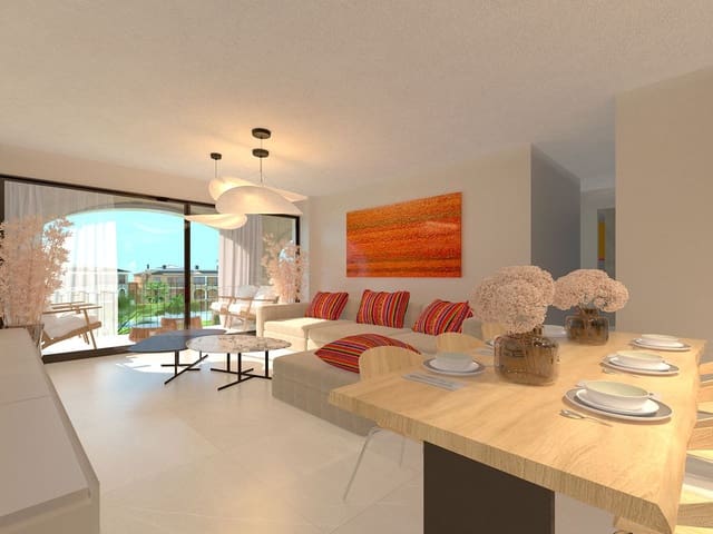 Apartamento de 2 habitaciones en Portocolom, Felanitx en venta con piscina garaje - 445.000 € (Ref: 8830518)