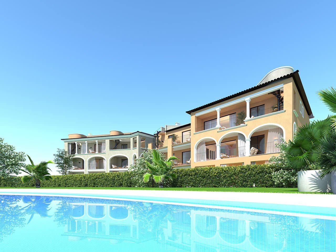 2 soveværelse Lejlighed til salg i Portocolom med swimmingpool garage - € 480.000 (Ref: 8830520)