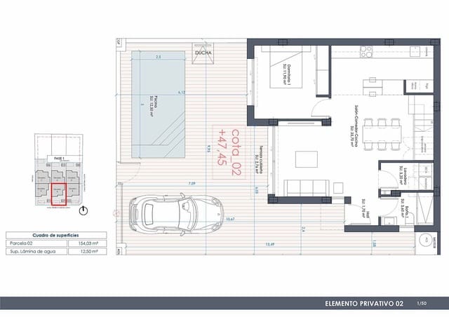 3 Zimmer Villa zu verkaufen in Benijófar mit Pool Garage - 449.000 € (Ref: 8922496)