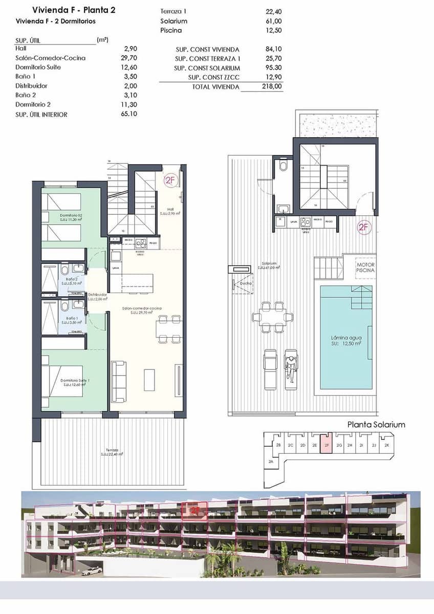2 quarto Penthouse para venda em Benijofar com piscina - 421 000 € (Ref: 8971132)