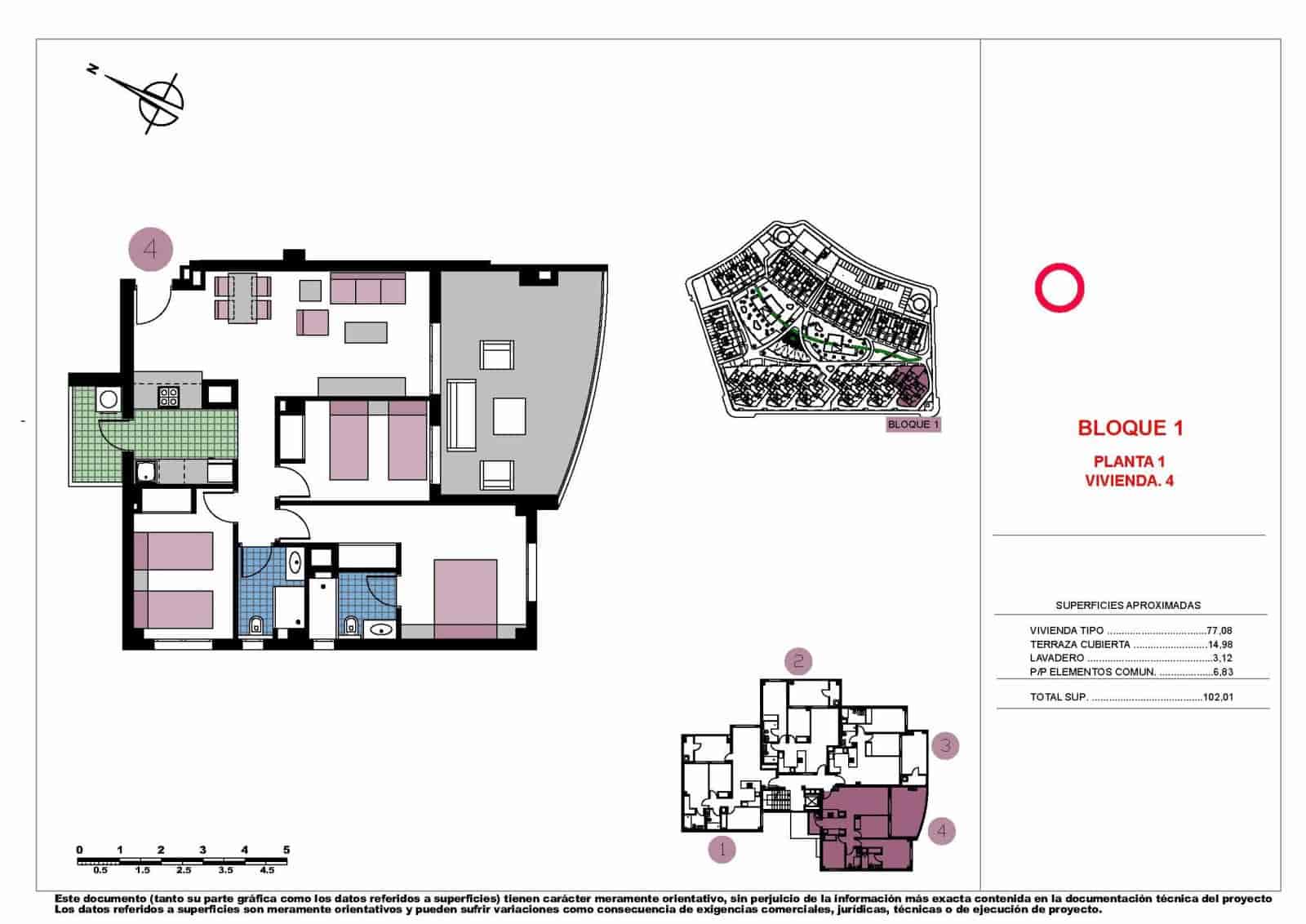 3 bedroom Apartment for sale in Pilar de la Horadada with pool - € 365,000 (Ref: 9009276)