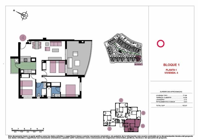 3 Zimmer Apartment zu verkaufen in Mil Palmeras, Pilar de la Horadada mit Pool - 365.000 € (Ref: 9009276)