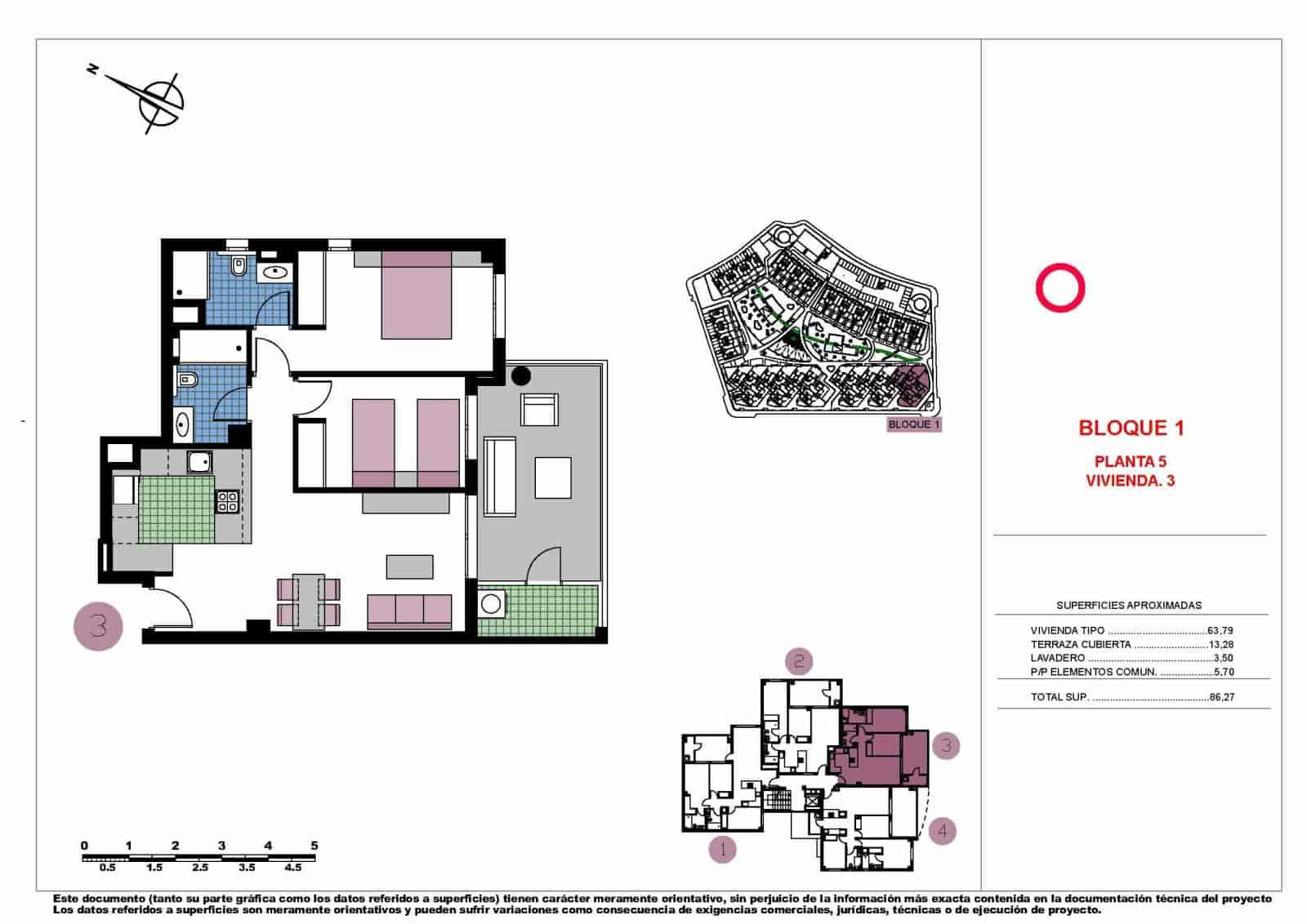 2 bedroom Apartment for sale in Pilar de la Horadada with pool - € 445,000 (Ref: 9009277)