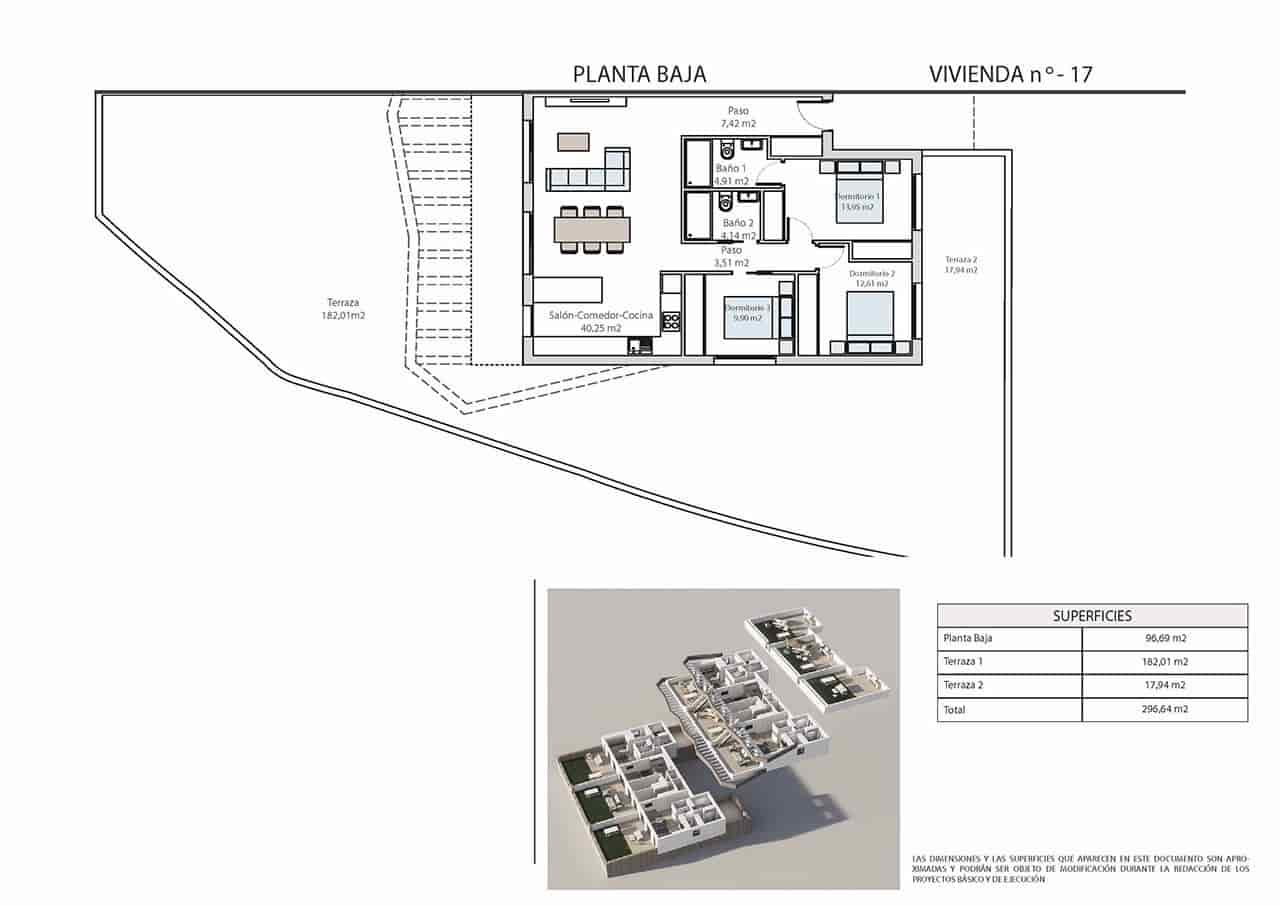 3 Zimmer Apartment zu verkaufen in Finestrat mit Pool - 439.900 € (Ref: 9025441)