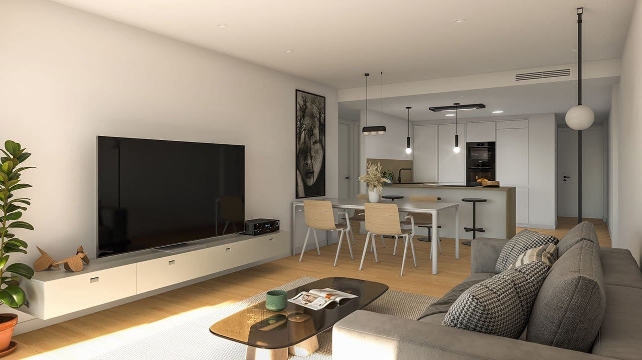 2 soverom Penthouse til salgs i Aspe med svømmebasseng garasje - € 355 000 (Ref: 9040984)