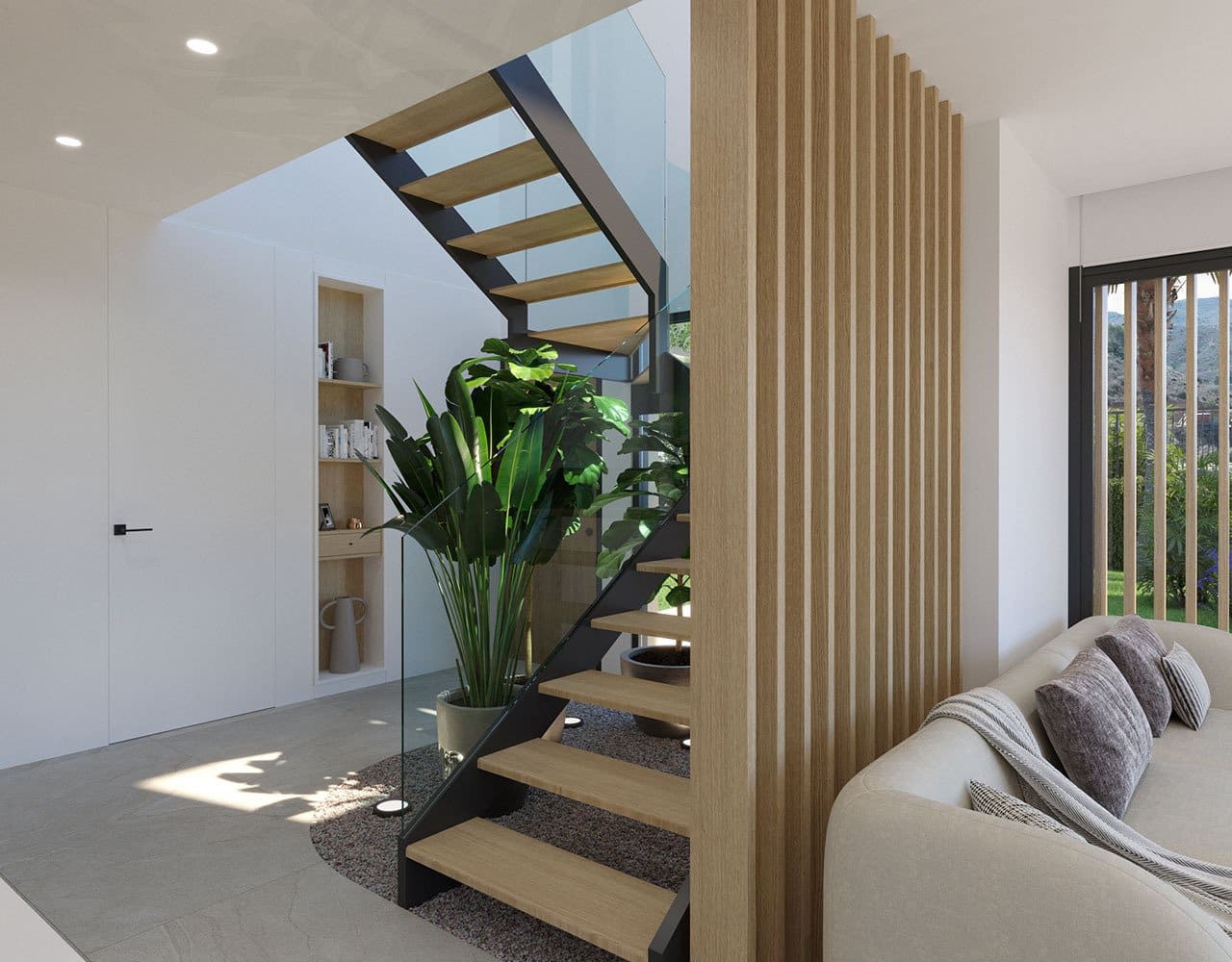 3 makuuhuone Paritalo myytävänä paikassa Aspe mukana uima-altaan 
autotalli - 489 000 € (Ref: 9041317)