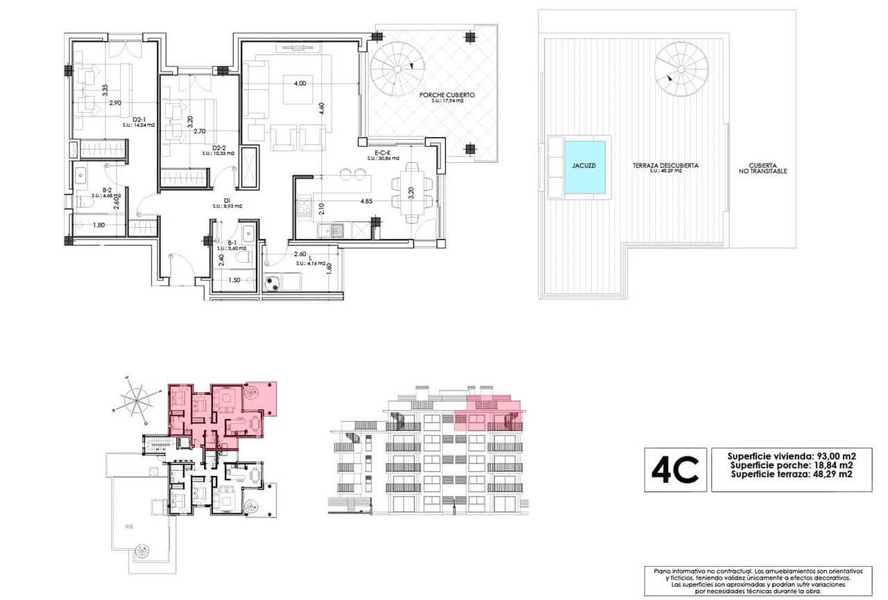 2 slaapkamer Penthouse te koop in Cala Millor met zwembad garage - € 584.000 (Ref: 9127502)