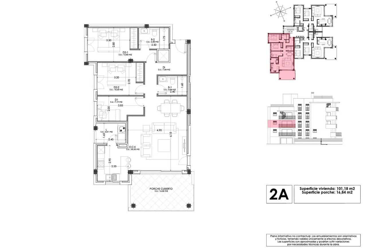 3 soveværelse Lejlighed til salg i Cala Millor med swimmingpool garage - € 460.000 (Ref: 9127503)