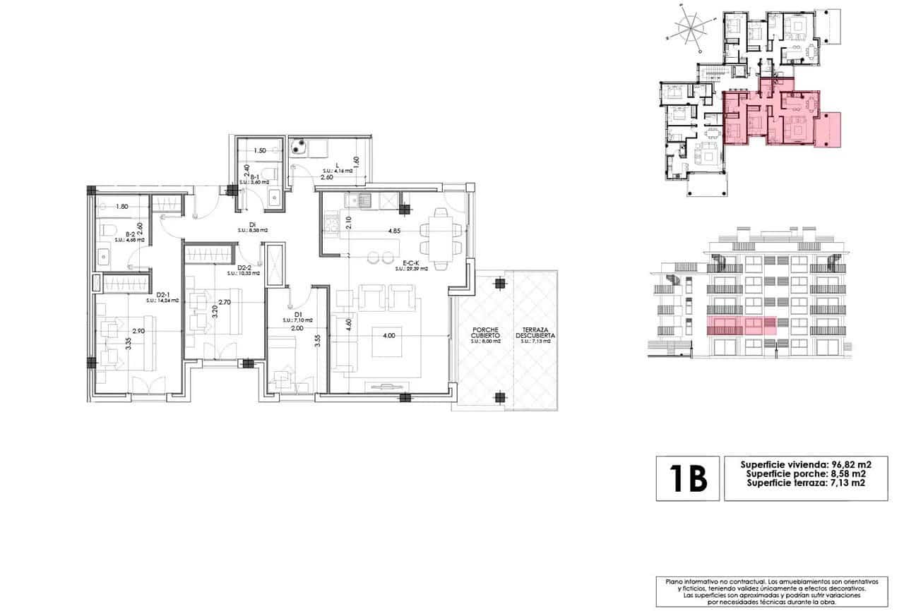 3 soveværelse Lejlighed til salg i Cala Millor med swimmingpool garage - € 460.000 (Ref: 9127503)
