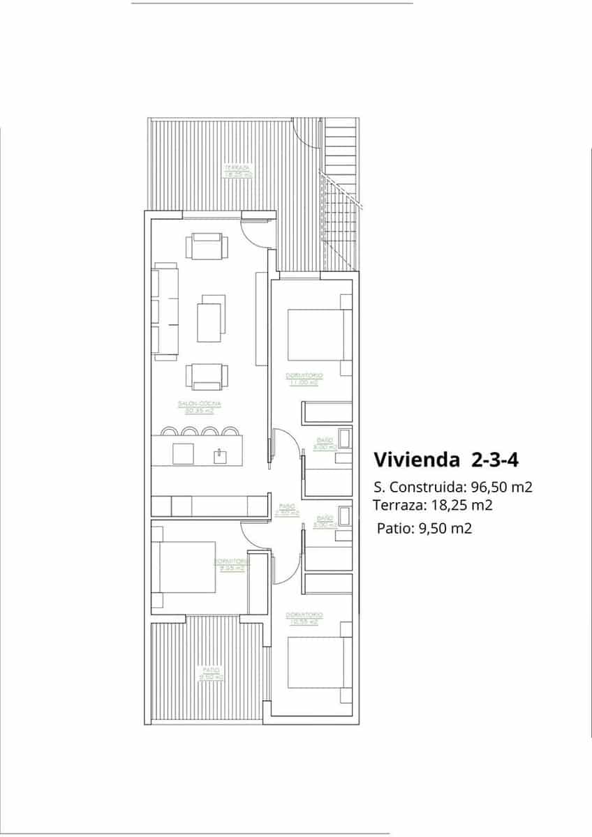 3 bedroom Bungalow for sale in San Pedro del Pinatar with pool garage - € 269,900 (Ref: 9180278)