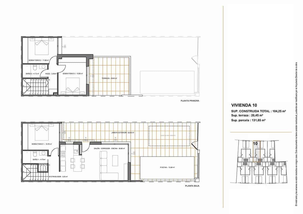 3 sypialnia Dom na sprzedaż w Santiago de la Ribera z basenem garażem - 366 000 € (Ref: 9184486)
