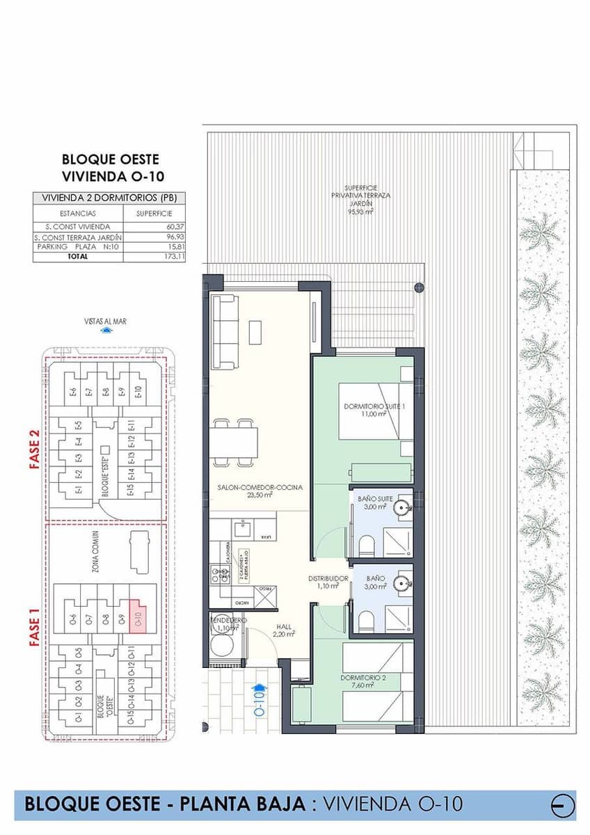 2 sypialnia Apartament na sprzedaż w Torre de la Horadada z basenem garażem - 334 000 € (Ref: 9191591)