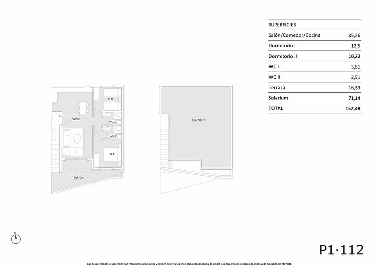 2 camera da letto Attico in vendita in San Miguel de Salinas con piscina - 219.900 € (Rif: 9207484)