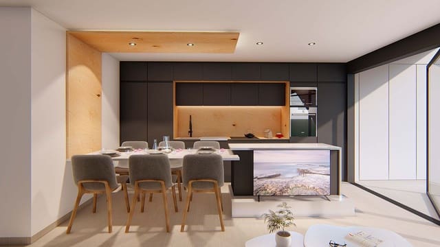 2 soveværelse Penthouse til salg i Rojales med swimmingpool garage - € 475.000 (Ref: 9328523)