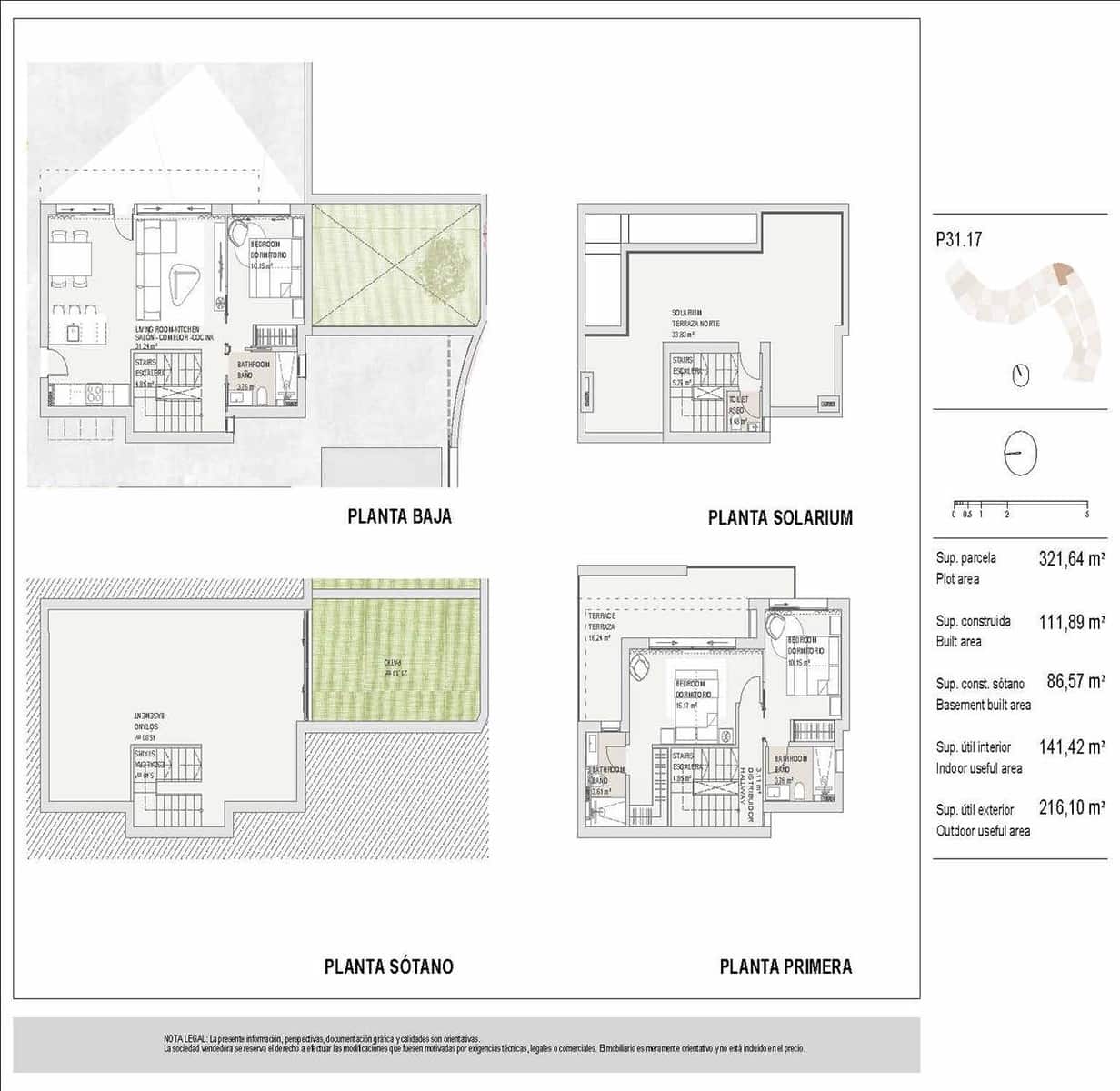 3 quarto Moradia para venda em Los Alcazares com piscina garagem - 695 000 € (Ref: 9393448)