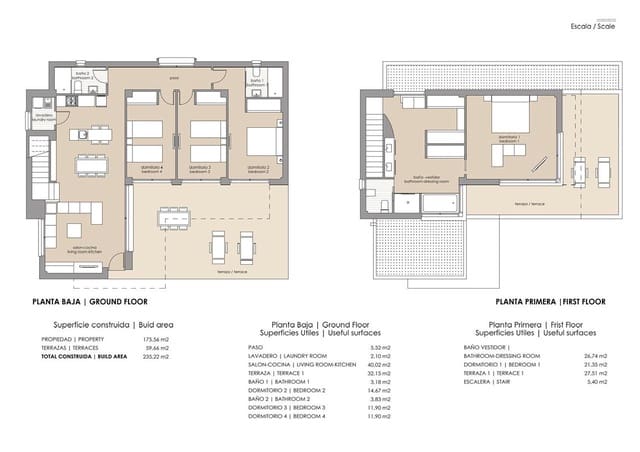 4 chambre Villa/Maison à vendre à Entre Naranjos, Orihuela avec piscine garage - 549 900 € (Ref: 9503235)