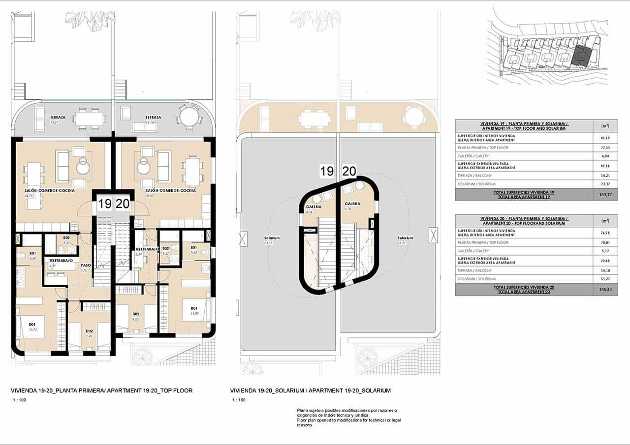 2 bedroom Penthouse for sale in La Mata with pool garage - € 620,000 (Ref: 9503382)