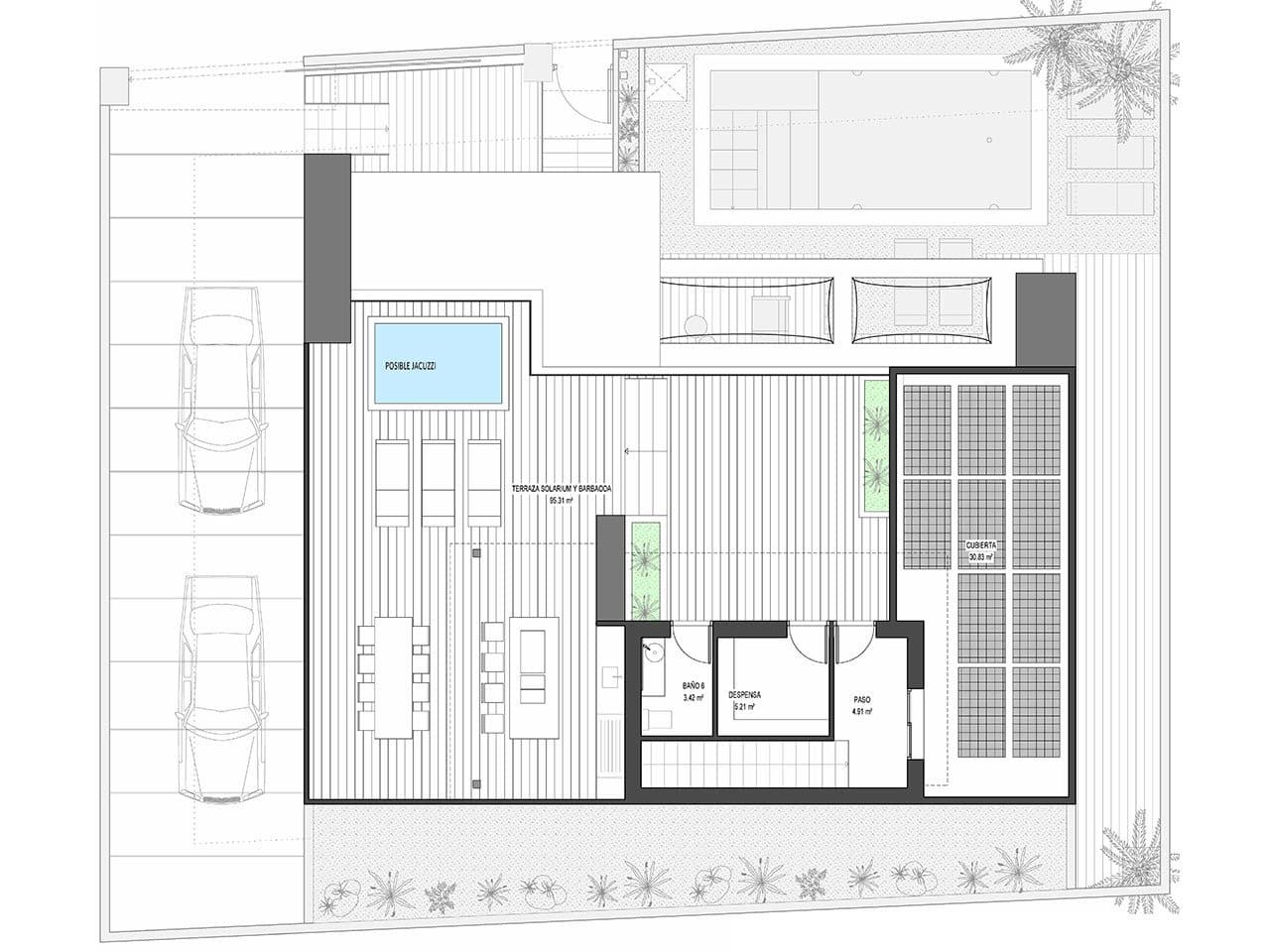 3 camera da letto Villa in vendita in Los Alcazares con piscina garage - 1.073.000 € (Rif: 9517864)