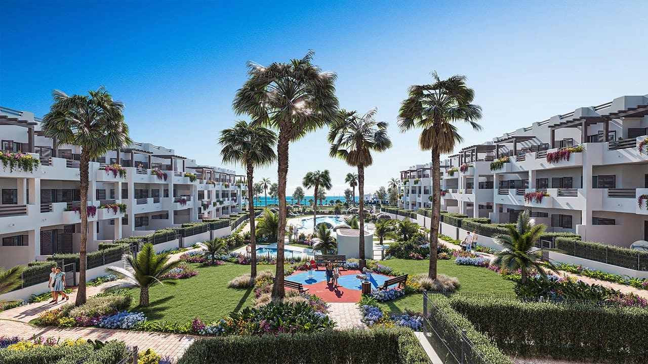 3 chambre Penthouse à vendre à San Juan de los Terreros avec piscine garage - 293 000 € (Ref: 9584964)