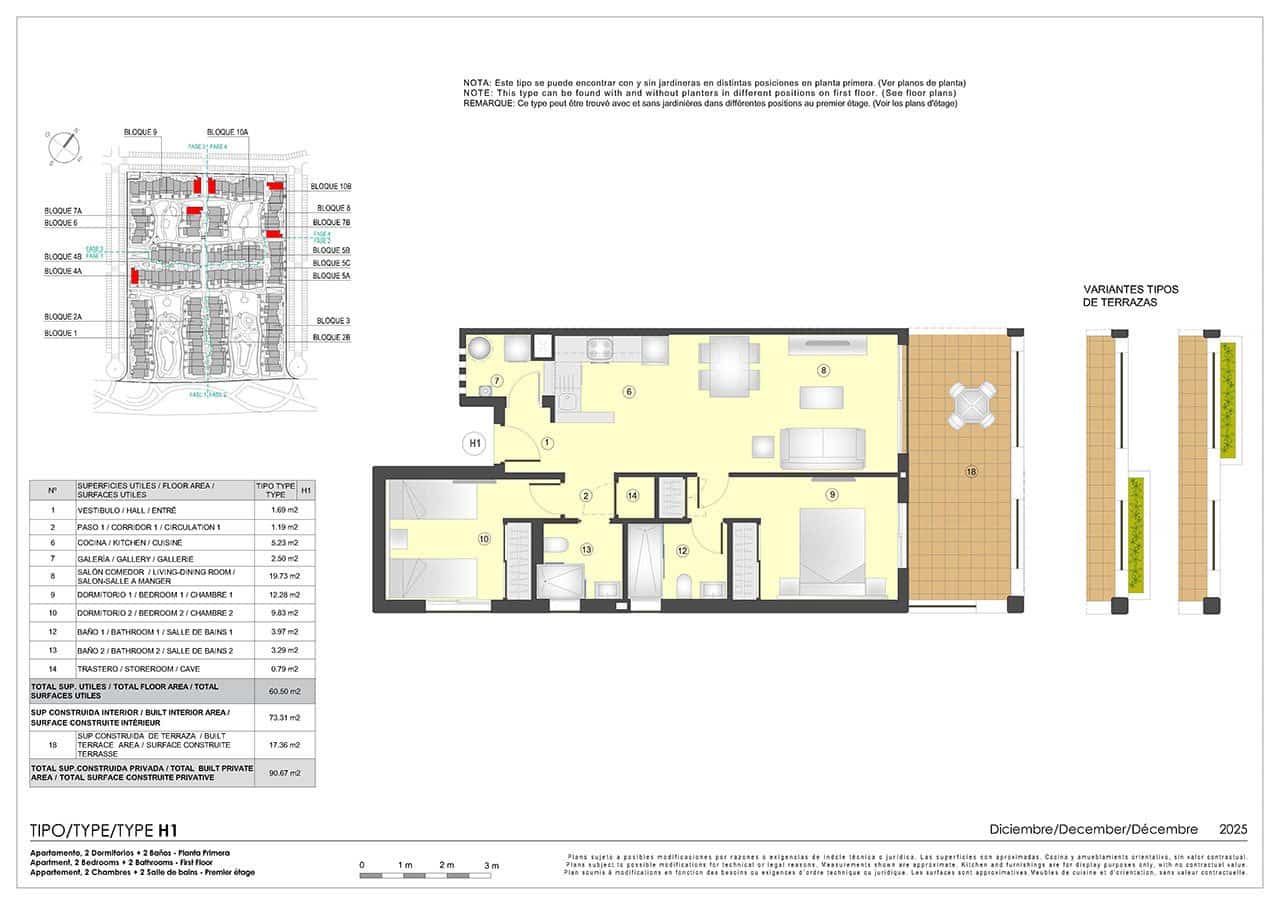 2 quarto Apartamento para venda em San Juan de los Terreros com piscina garagem - 185 000 € (Ref: 9584967)