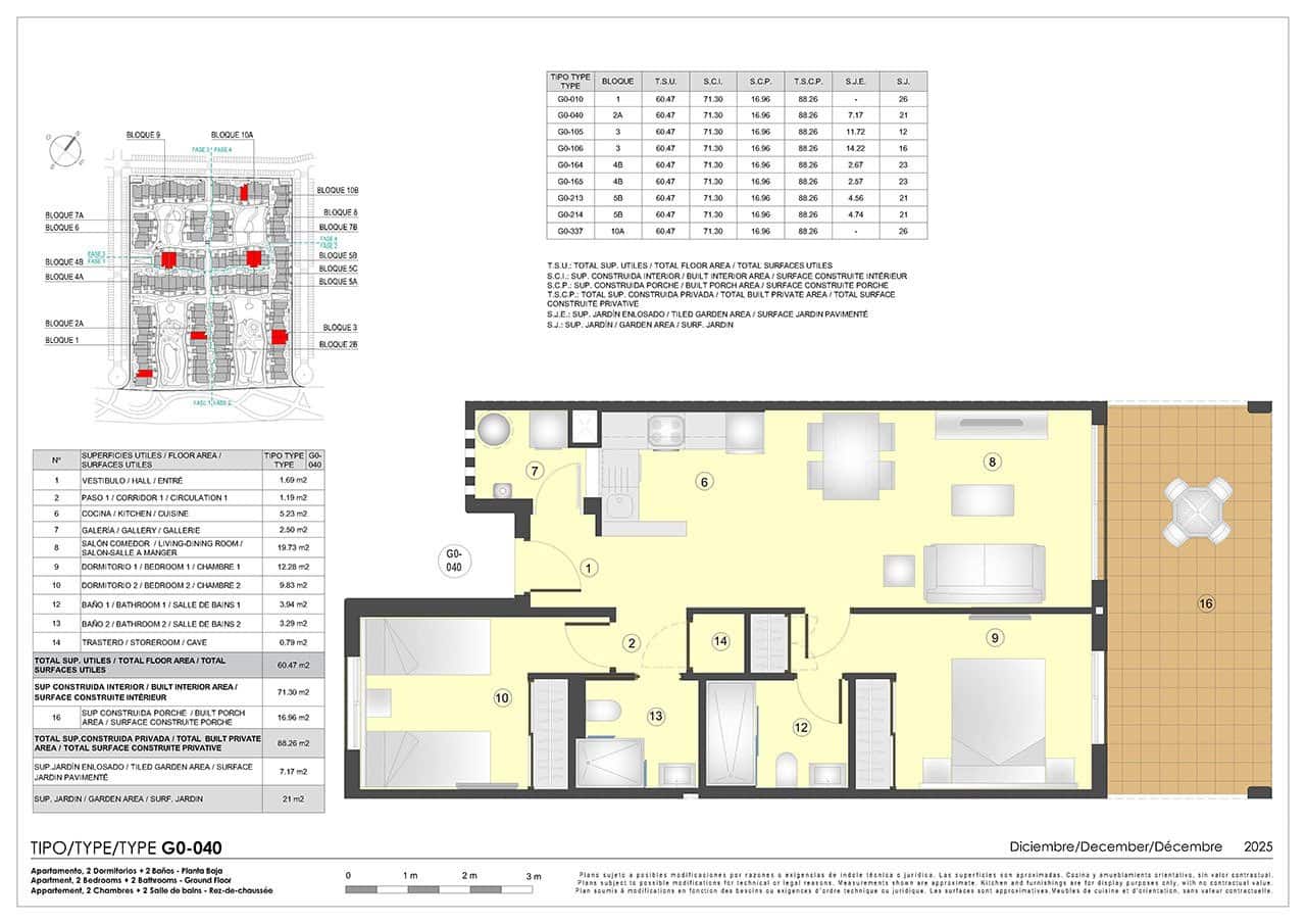 2 quarto Apartamento para venda em San Juan de los Terreros com piscina garagem - 185 000 € (Ref: 9584967)