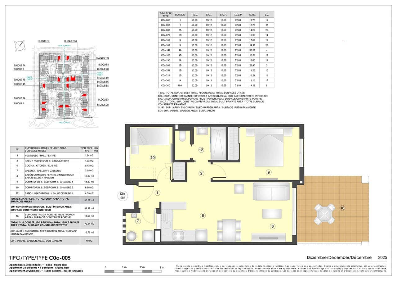 2 quarto Apartamento para venda em San Juan de los Terreros com piscina garagem - 185 000 € (Ref: 9584967)