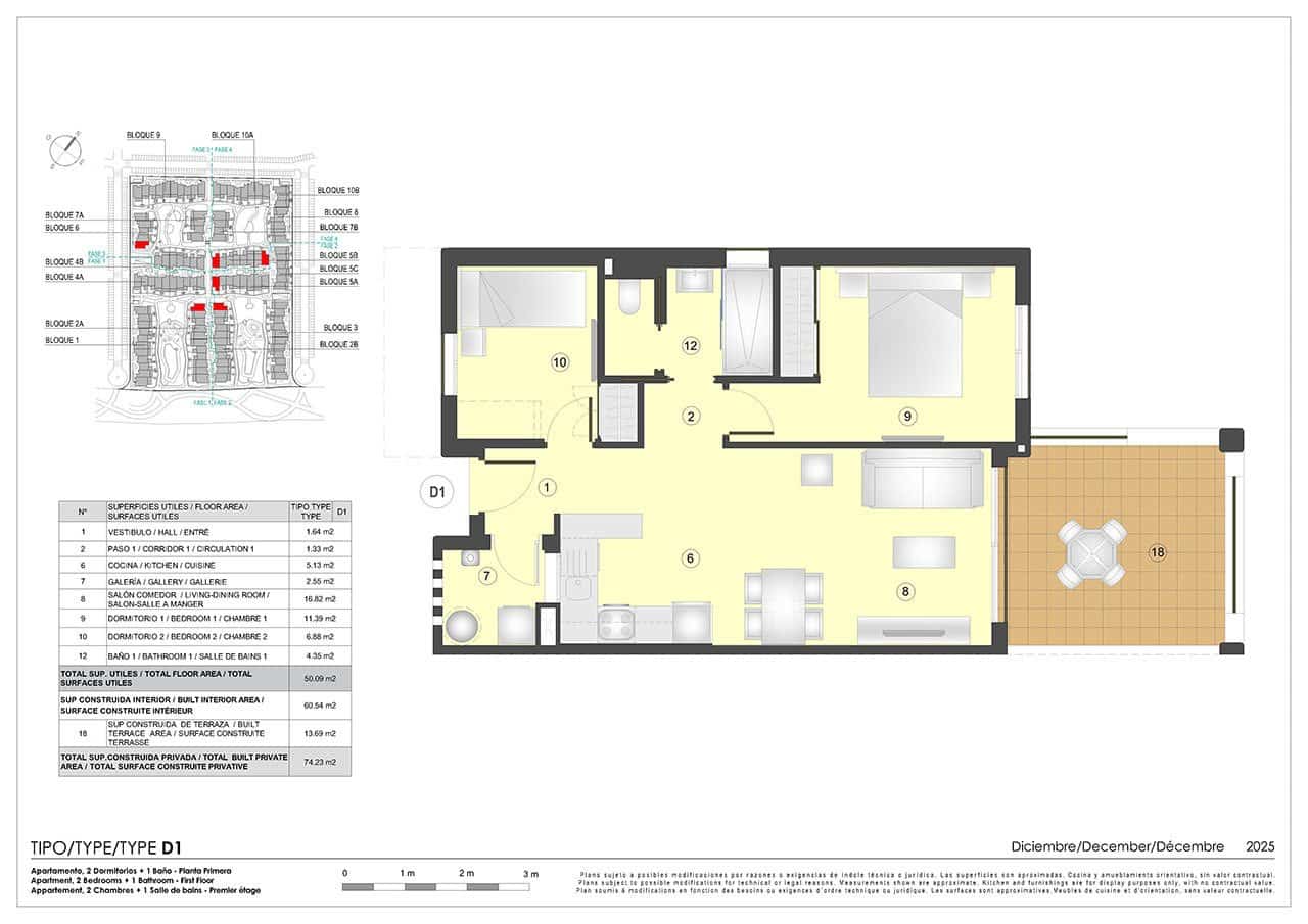 2 quarto Apartamento para venda em San Juan de los Terreros com piscina garagem - 185 000 € (Ref: 9584967)