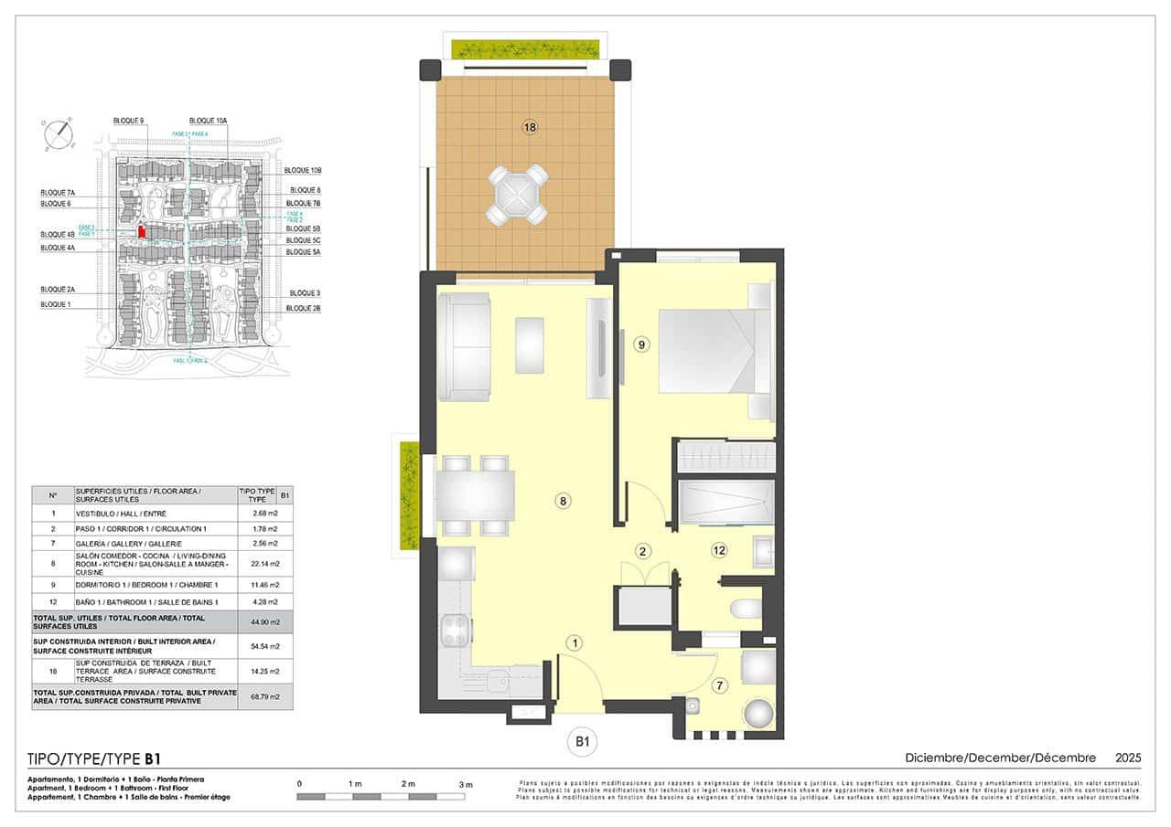 1 quarto Apartamento para venda em San Juan de los Terreros com piscina garagem - 160 000 € (Ref: 9584969)