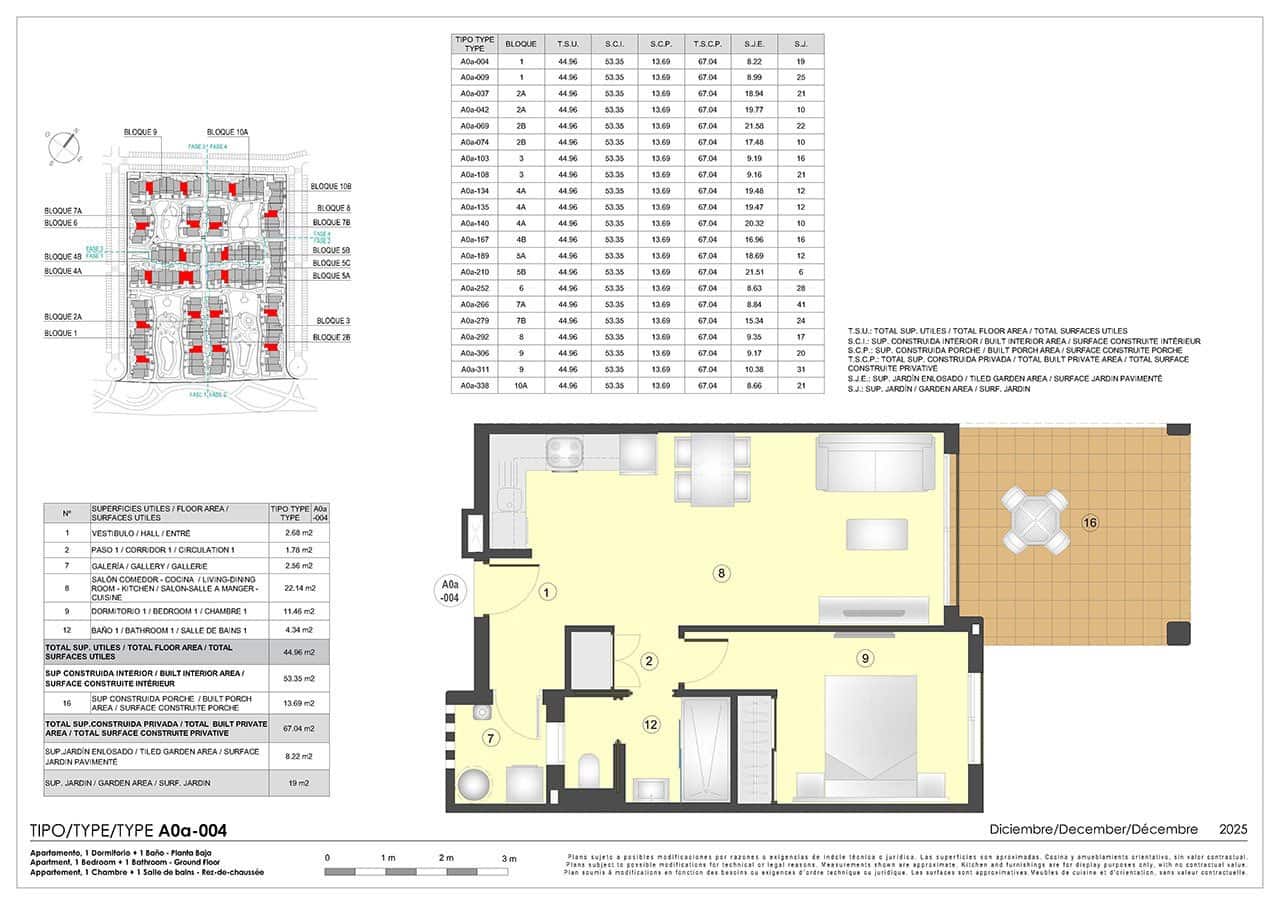 1 quarto Apartamento para venda em San Juan de los Terreros com piscina garagem - 160 000 € (Ref: 9584969)