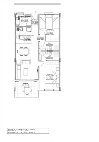 2 quarto Apartamento para venda em Sa Coma, Sant Llorenç des Cardassar com piscina garagem - 330 000 € (Ref: 9683289)