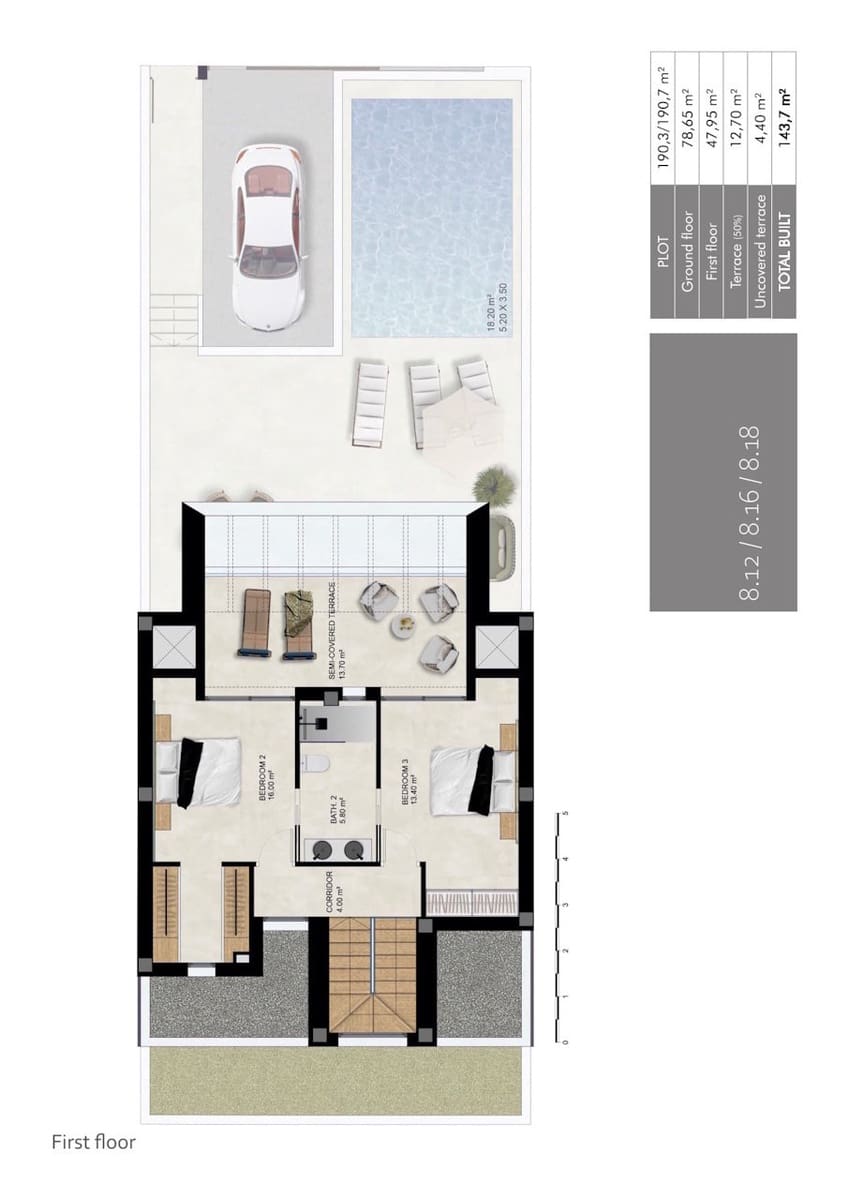 3 bedroom Townhouse for sale in Dolores with pool garage - € 389,000 (Ref: 9705917)