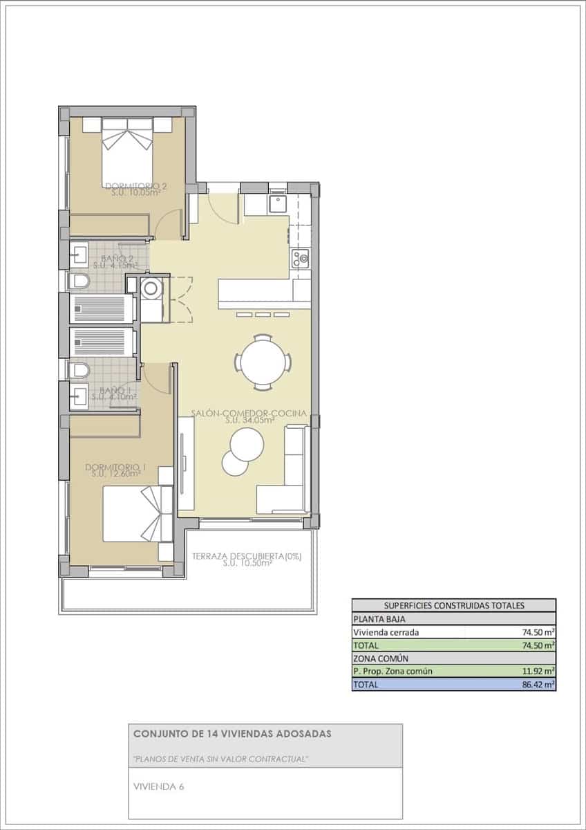 2 camera da letto Attico in vendita in Entre Naranjos - 281.900 € (Rif: 9709050)