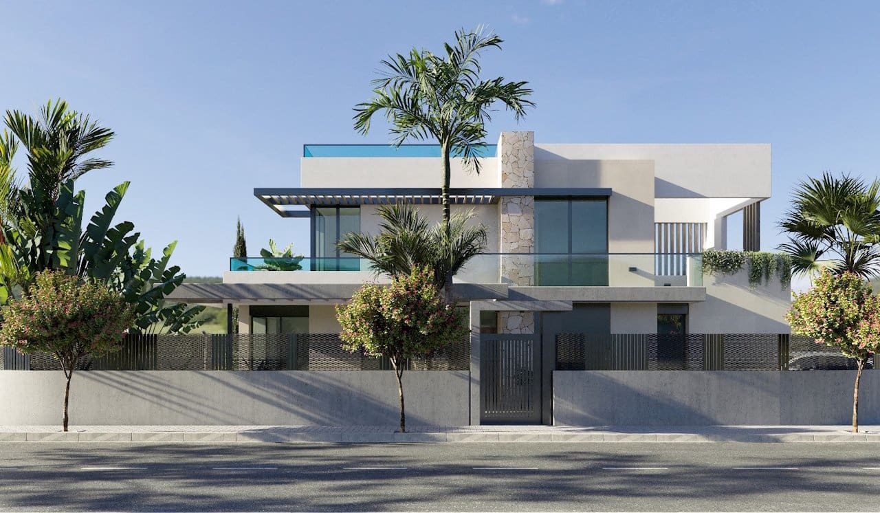 3 sypialnia Willa na sprzedaż w Los Alcazares z basenem garażem - 655 900 € (Ref: 9714056)