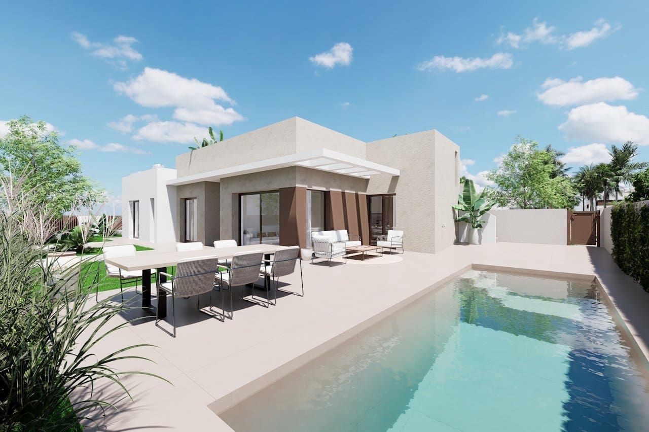 3 soveværelse Villa til salg i Los Alcazares med swimmingpool garage - € 599.000 (Ref: 9722631)