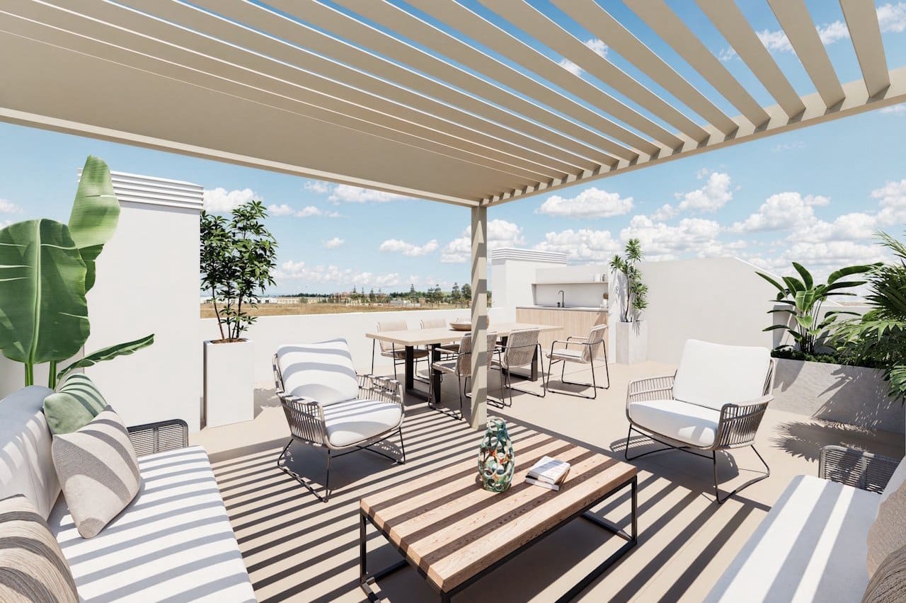 3 soveværelse Penthouse til salg i Los Alcazares med swimmingpool garage - € 350.000 (Ref: 9722634)