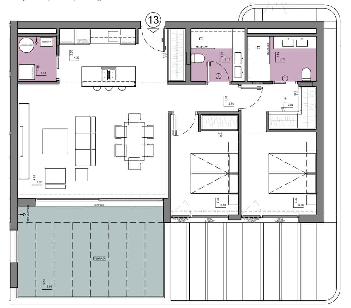 2 bedroom Apartment for sale in Calpe / Calp with pool garage - € 699,000 (Ref: 9737086)