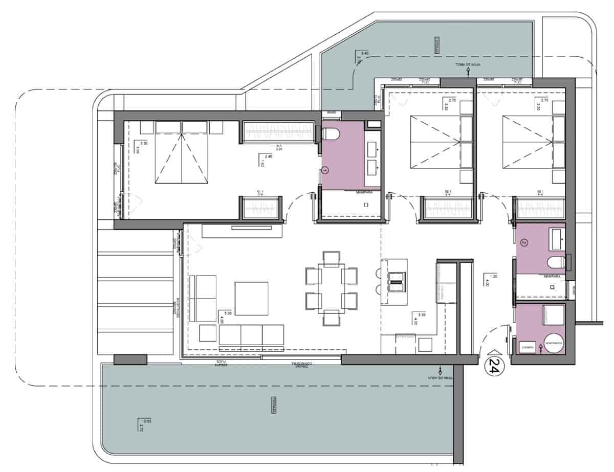 3 chambre Appartement à vendre à Calpe / Calp avec piscine garage - 698 000 € (Ref: 9737087)