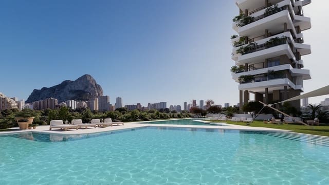 Apartamento de 3 habitaciones en Calpe / Calp en venta con piscina garaje - 816.210 € (Ref: 9737087)