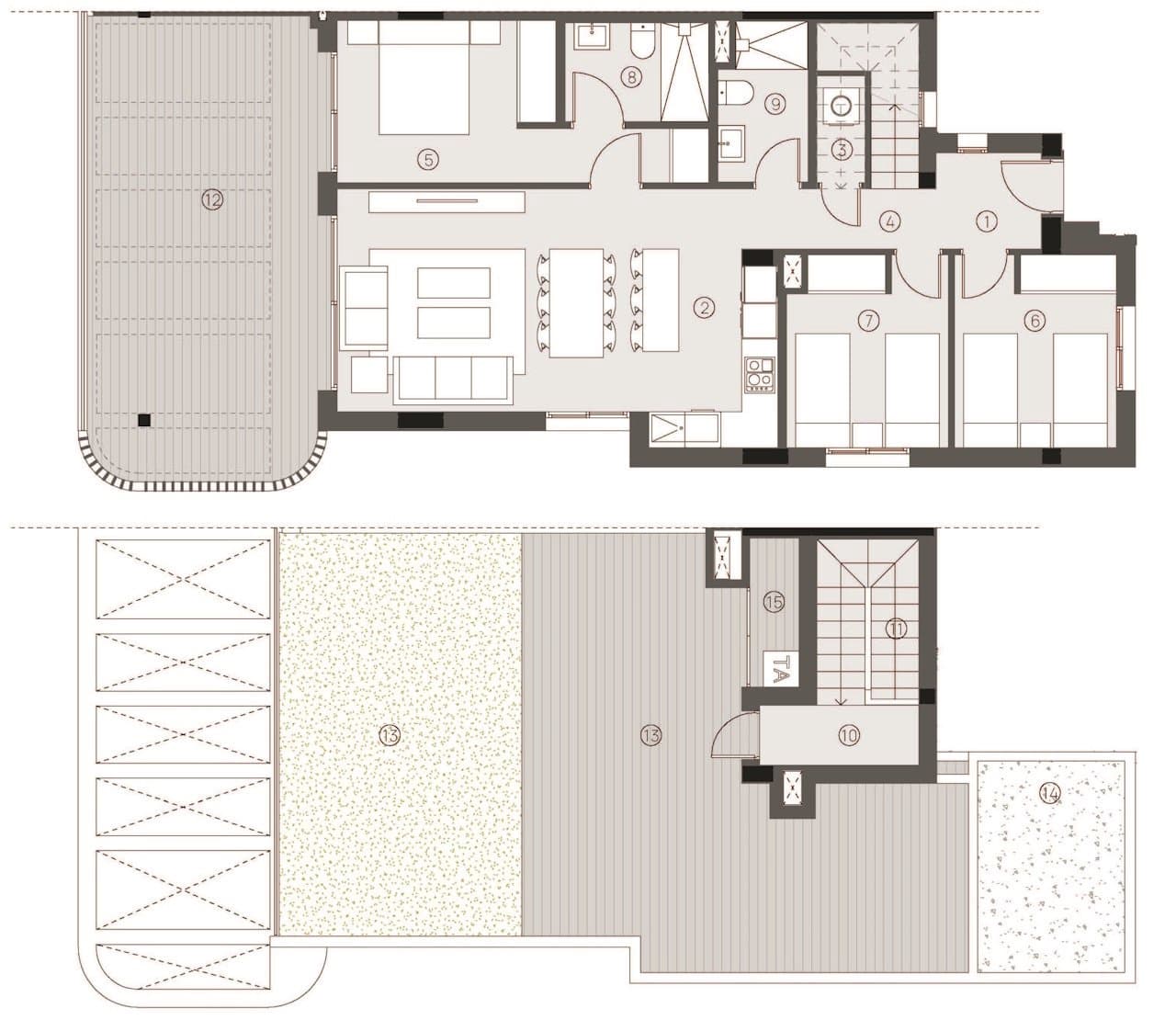 3 slaapkamer Penthouse te koop in Torrevieja met zwembad garage - € 415.000 (Ref: 9778994)