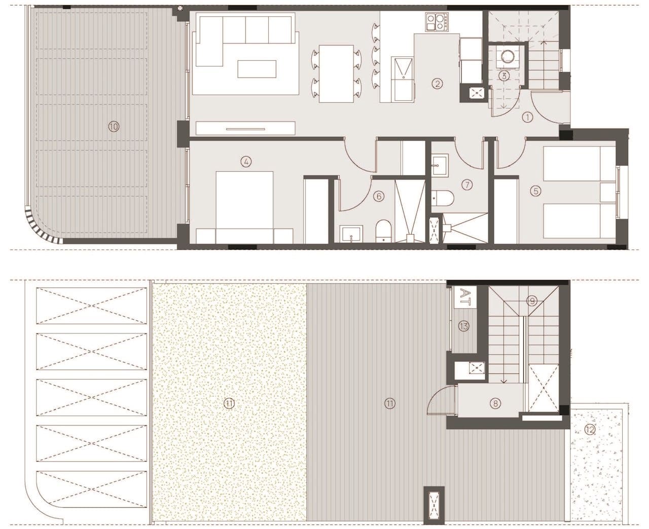 2 slaapkamer Penthouse te koop in Torrevieja met zwembad garage - € 325.000 (Ref: 9778995)