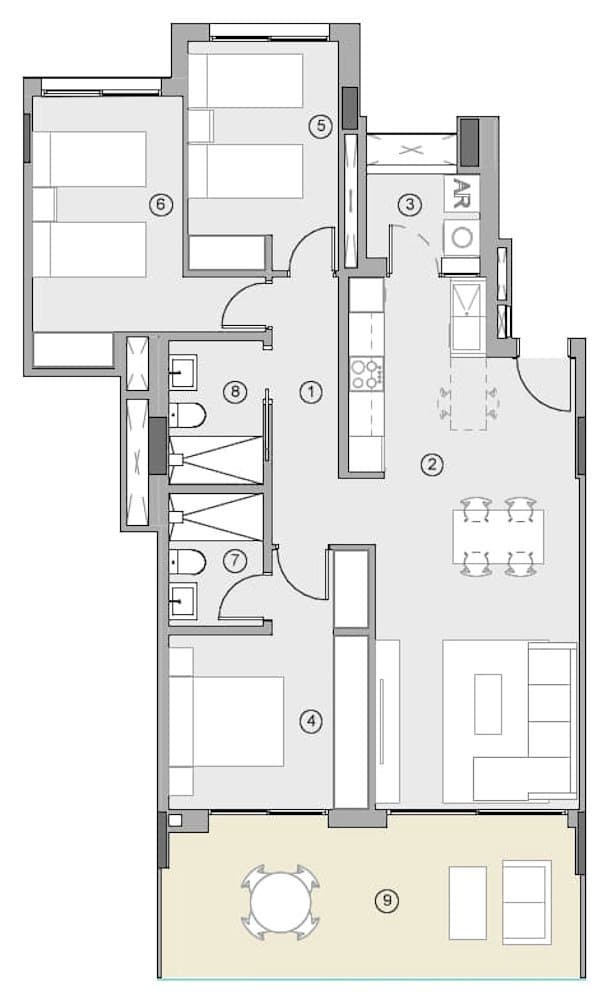 3 bedroom Apartment for sale in Orihuela Costa with pool garage - € 354,000 (Ref: 9802784)