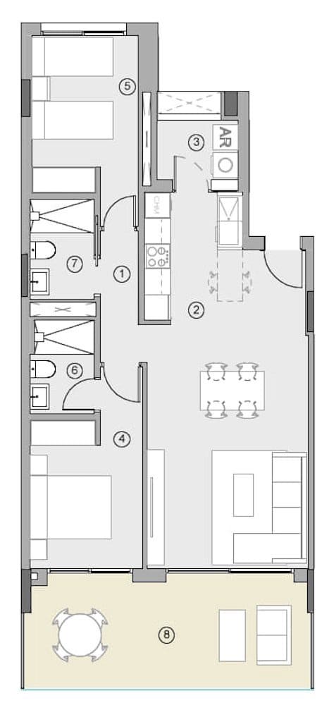 2 bedroom Apartment for sale in Orihuela Costa with pool garage - € 284,000 (Ref: 9802785)